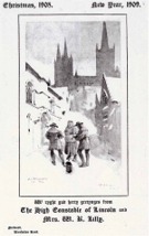 Christmas Card, 1908